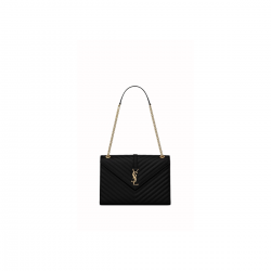 Saint Laurent Loulou Medium In Matelasse Y Leather