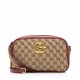 Gucci GG Canvas GG Marmont Small Shoulder Bag (SHF-divK5I)