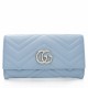 Gucci Matelasse Leather GG Marmont Continental Wallet (SHF-TBdtm3)