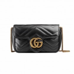 GG Marmont matelasse leather super mini bag