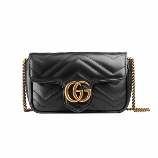 GG Marmont matelasse leather super mini bag