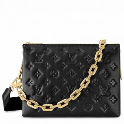 Louis Vuitton Monogram Black Coussin PM Bag