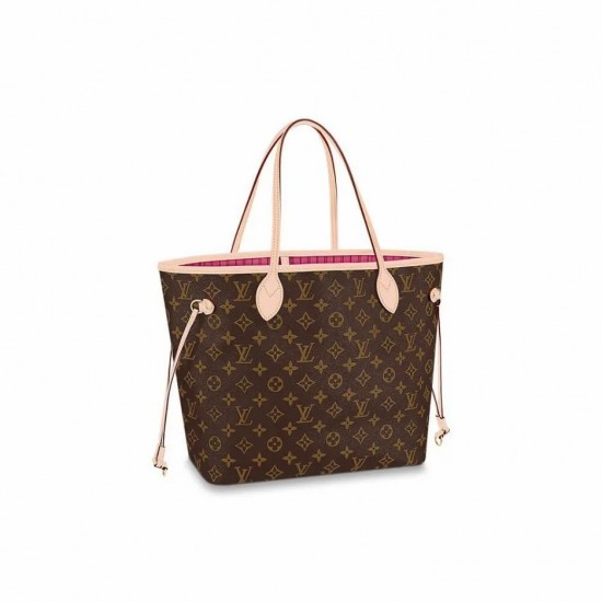 LV Neverfull Monogram MM M41178 Pivoine Pink