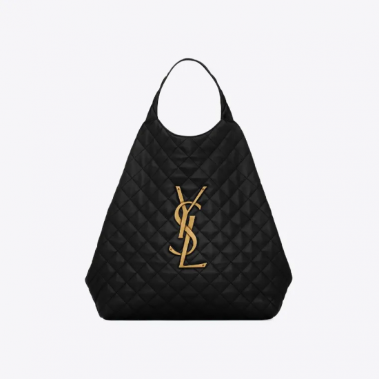 SAINT LAURENT ICARE Maxi Shopping Bag In Quilted Lambskin