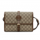 GG MESSENGER BAG WITH INTERLOCKING G