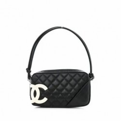 Chanel Cambon Leather Handbag