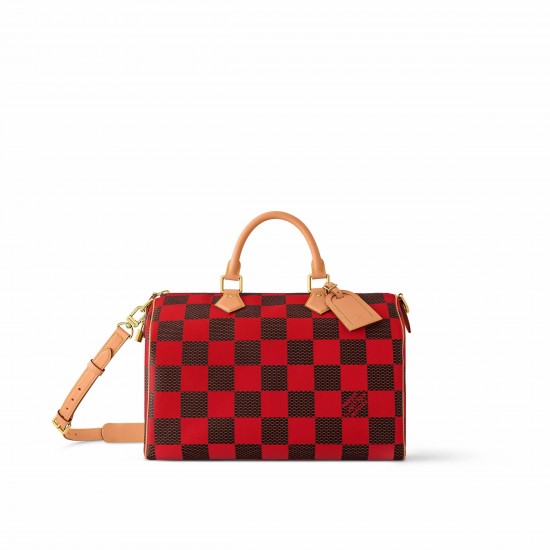 LOUIS VUITTON N40580 Speedy 40 Bandoulière Damier Pop