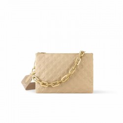 Louis Vuitton Coussin PM Monogram Embossed Camel