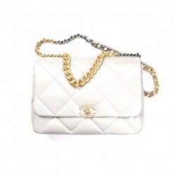 CHANEL 19 MAXI HANDBAG AS1162