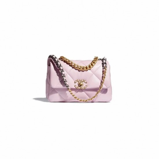 CHANEL 19 HANDBAG AS1160 PINK