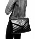 Saint Laurent Loulou Medium In Matelasse Y Leather