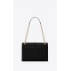 Saint Laurent Envelope Large Bag In Quilted Grain De Poudre Embo