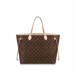 Louis Vuitton Monogram Canvas Neverfull GM M40990 Beige