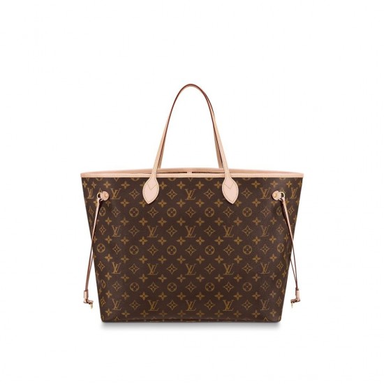 Louis Vuitton Monogram Canvas Neverfull GM M40990 Beige