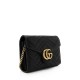 Gucci Matelasse Leather GG Marmont Mini Wallet on Chain Bag (SHF-2W0NuI)