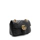 Gucci Matelasse Leather GG Marmont Mini Shoulder Bag (SHF-V1dIip)