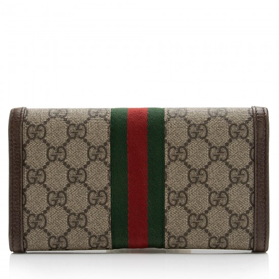 Gucci GG Supreme Ophidia Continental Wallet (SHF-23546)