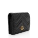 Gucci Matelasse GG Marmont Card Case Wallet (SHF-61rHie)