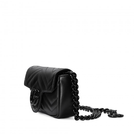 Gucci – GG Marmont Belt Bag – (Black)