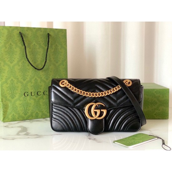 GUCCI Marmont Metalassé Women Bag   446744