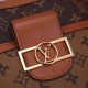 Louis Vuitton Hobo Dauphine PM Handbag M45194