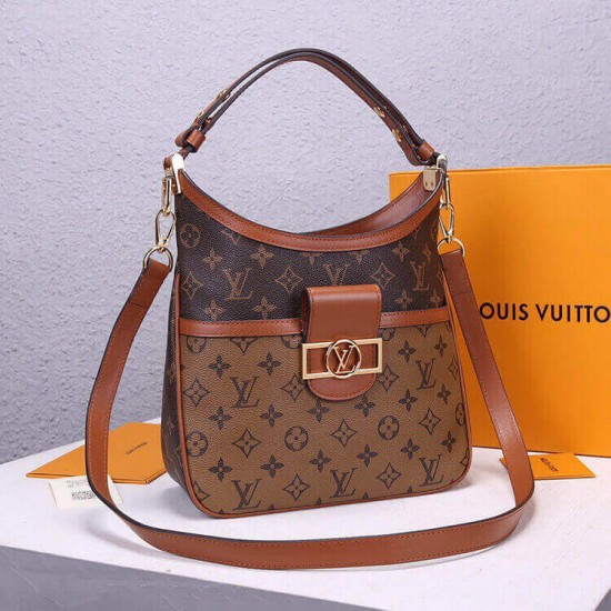 Louis Vuitton Hobo Dauphine PM Handbag M45194