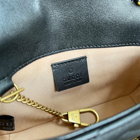 GG Marmont matelasse leather super mini bag