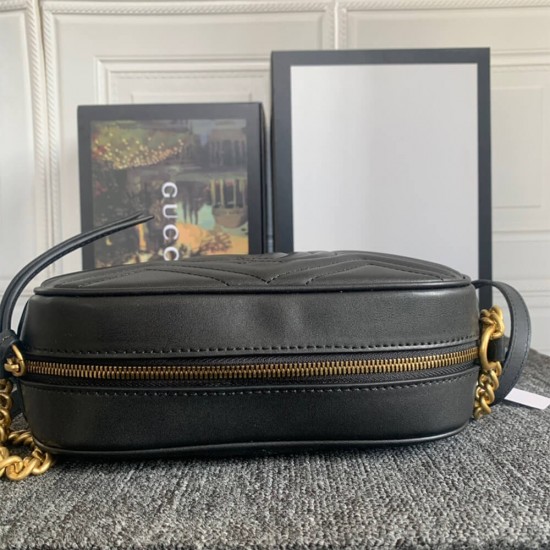 GG Marmont small matelasse shoulder bag