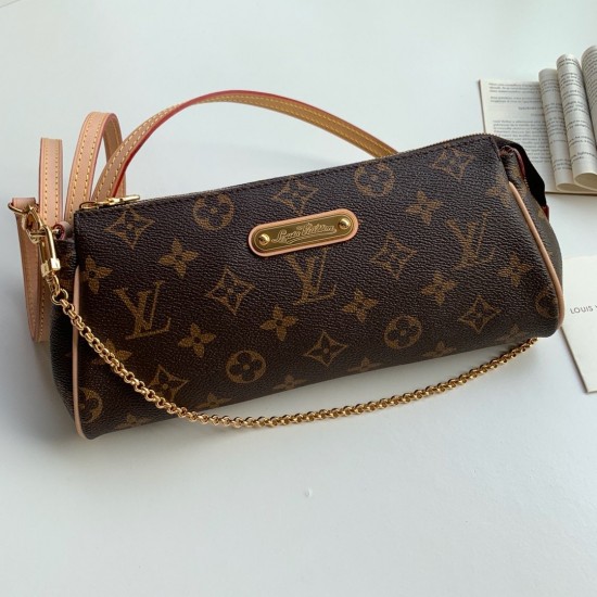 LOUIS VUITTON EVA HANDBAG WALLET ON CHAIN M95567