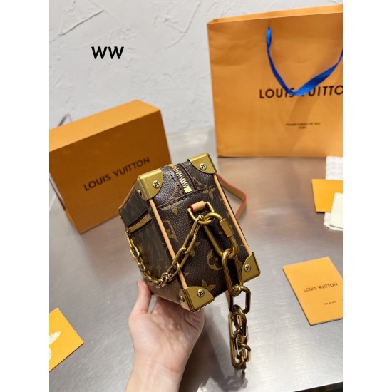 Louis Vuitton Mini Soft Trunk Monogram Legacy Brown