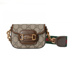 GUCCI Horsebit 1955 Strap Wallet