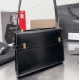 SAINT LAURENT MANHATTAN SMALL SHOULDER BAG IN BOX SAINT LAURENT LEATHER