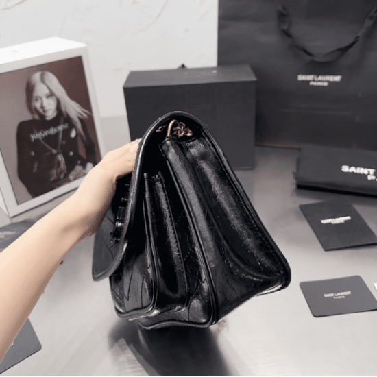 SAINT LAURENT NIKI BABY IN VINTAGE LEATHER