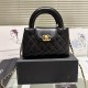 CHANEL MINI SHOPPING BAG BLACK