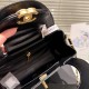 CHANEL MINI SHOPPING BAG BLACK