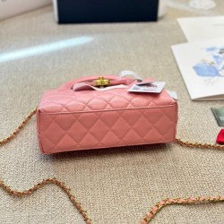 CHANEL MINI SHOPPING BAG PINK