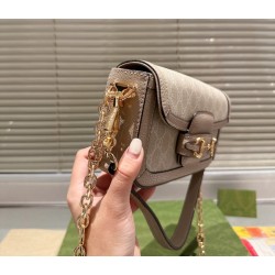 GUCCI Horsebit 1955 Shoulder Bag