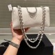 CHANEL Lambskin Mini Madison Flap White