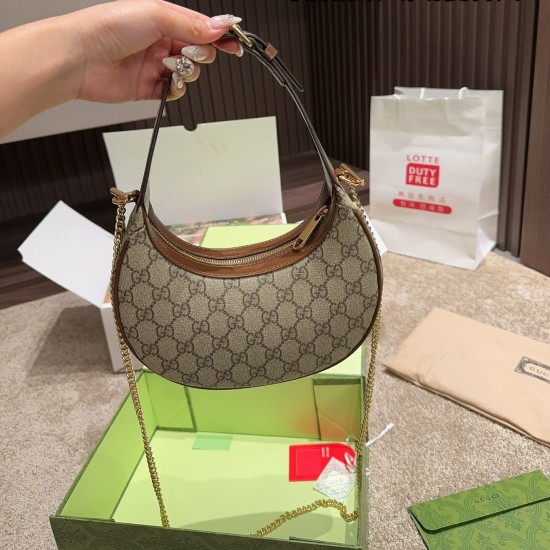 GUCCI Half Moon Mini Handbag