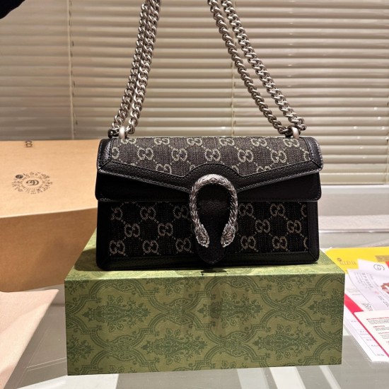 Gucci Dionysus Bag GG Denim Small