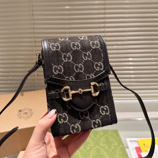 GUCCI Horsebit 1955 Mini Bag In Black