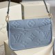 Louis Vuitton Blue Hour Monogram Giant Empreinte Leather Diane NM Bag