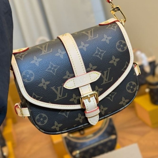 LOUIS VUITTON Monogram Saumur BB