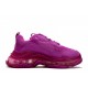 Balenciaga Triple S Clear Sole "Plum Red"