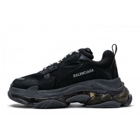 Balenciaga Triple S Clear Sole "Black"