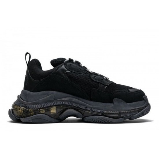 Balenciaga Triple S Clear Sole "Black"