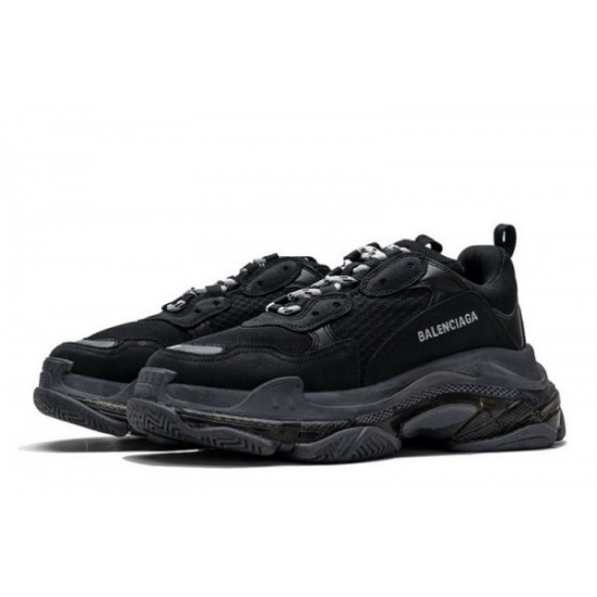 Balenciaga Triple S Clear Sole "Black"