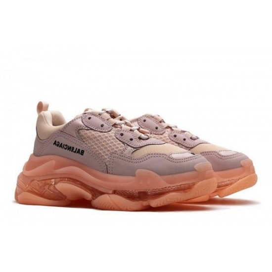 Balenciaga Triple S Clear Sole "Pink"