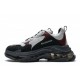 Balenciaga Triple S Clear Sole "Black Brown Red"