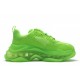 Balenciaga Triple S Clear Sole "Fluorescent Green"